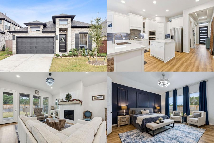 Furnished interior view inside a new home in , Humble (Image 5). Furnished interior view inside a new home in , Humble (Image 5).