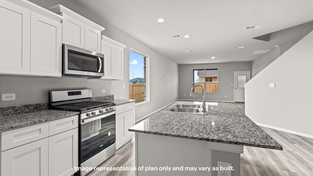 Furnished interior view inside a new home in Yukon Ridge, Odessa (Image 7).