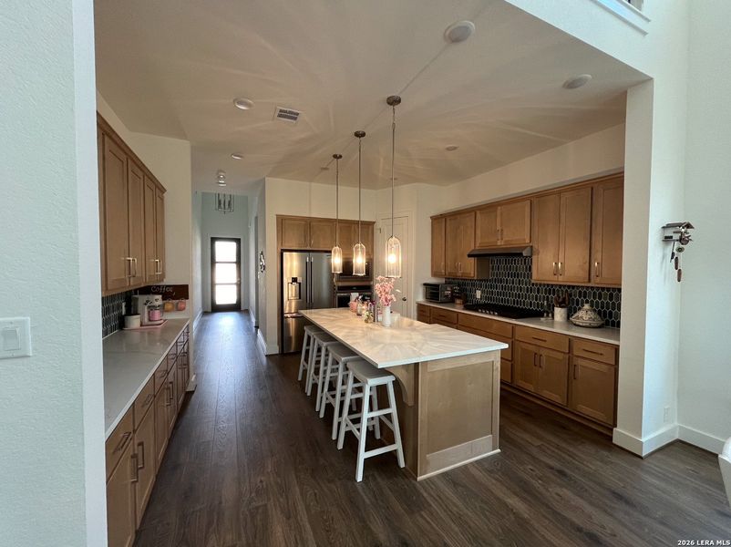 Furnished interior view inside a new home in Davis Ranch, San Antonio (Image 2).