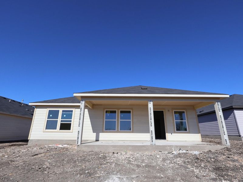 In-progress construction of a new home in Carillon, Manor, TX (Image 9). In-progress construction of a new home in Carillon, Manor, TX (Image 9).