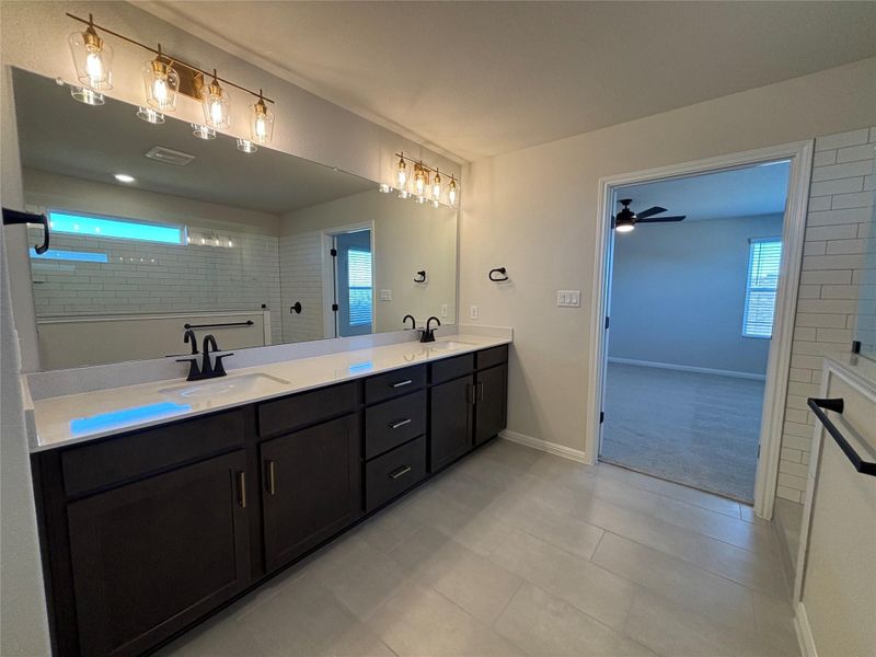 Furnished interior view inside a new home in Cannon Ranch 45s, Dripping Springs (Image 14).