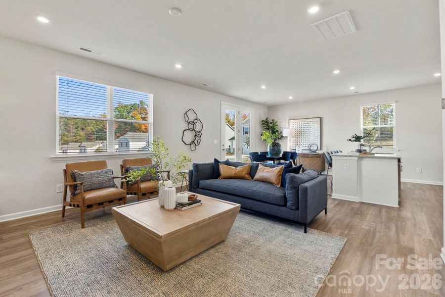 Furnished interior view inside a new home in Grants Landing, Salisbury (Image 4).