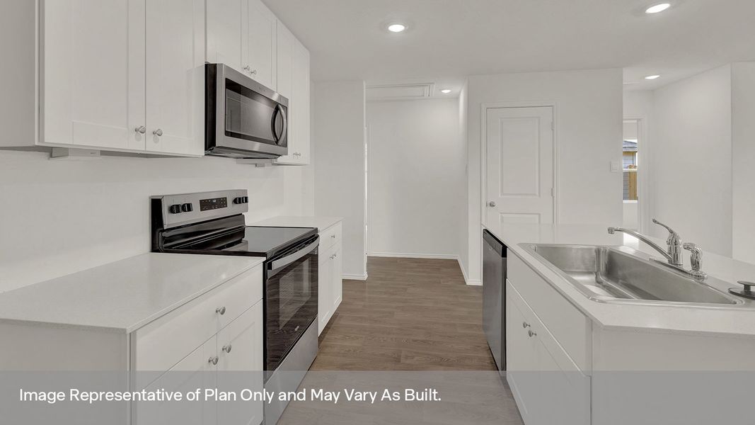 Furnished interior view inside a new home in Spring Valley, New Braunfels (Image 6).