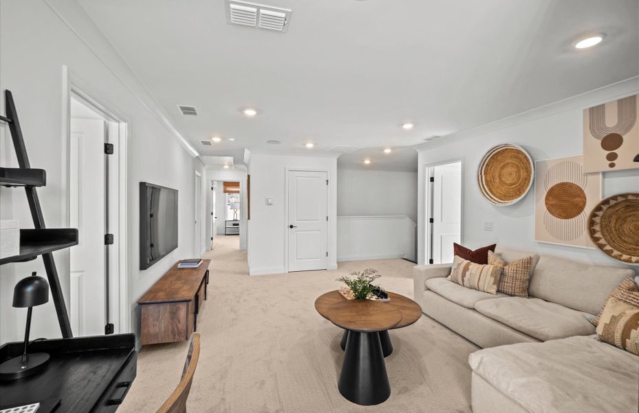 Furnished interior view inside a new home in Cannon Run, Concord (Image 12).