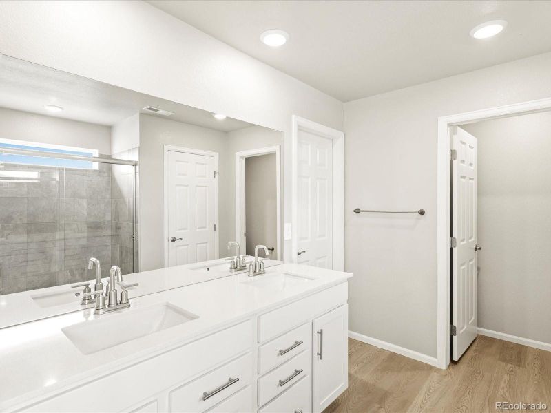 Furnished interior view inside a new home in Revere at Johnstown, Johnstown (Image 5). Furnished interior view inside a new home in Revere at Johnstown, Johnstown (Image 5).