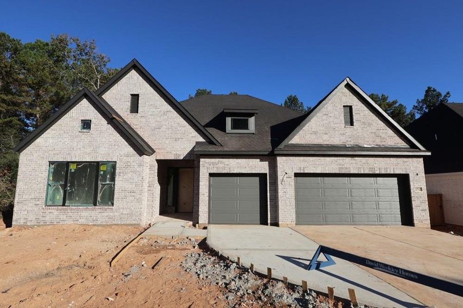 In-progress construction of a new home in The Woodlands Hills 70’, Willis, TX (Image 10).