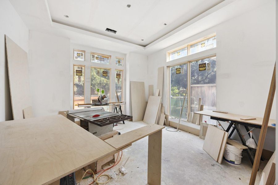 Furnished interior view inside a new home in , Houston (Image 7).