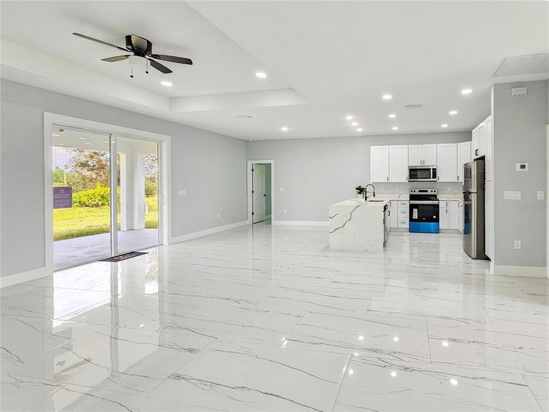 Furnished interior view inside a new home in , Lehigh Acres (Image 8).