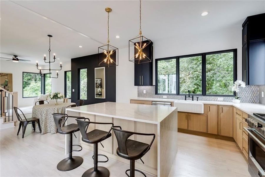 Furnished interior view inside a new home in , Chamblee (Image 8).