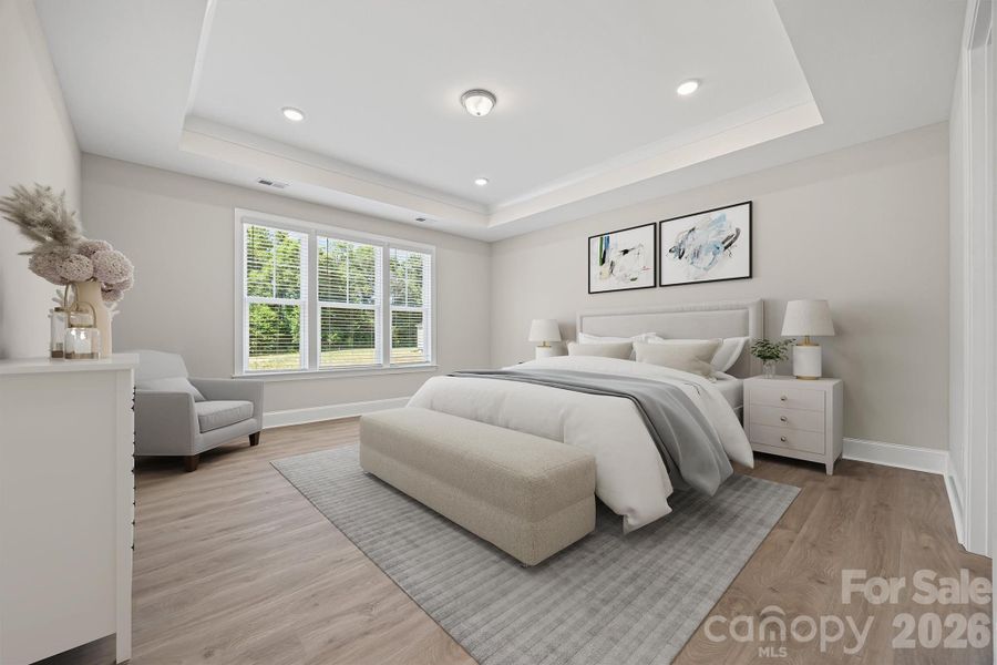 Furnished interior view inside a new home in , Gastonia (Image 18).