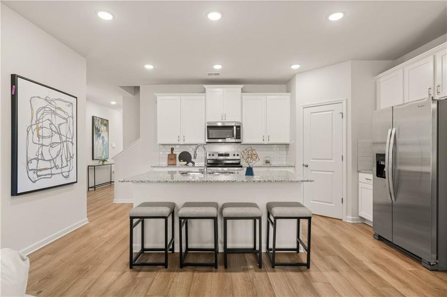 Furnished interior view inside a new home in The Retreat at Walden Park, Jonesboro (Image 14).