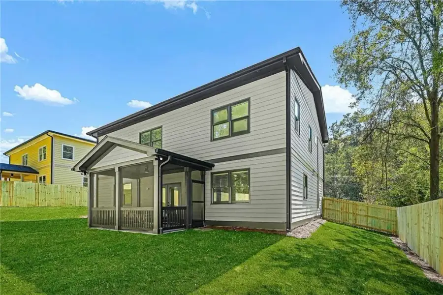 Exterior details and patio area of a home in , Scottdale (Image 32).