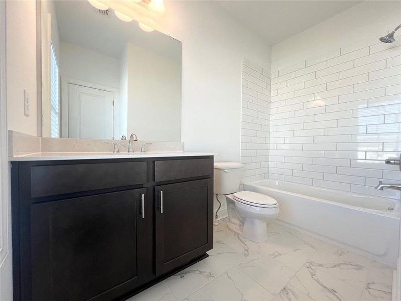 Furnished interior view inside a new home in , Buford (Image 4).