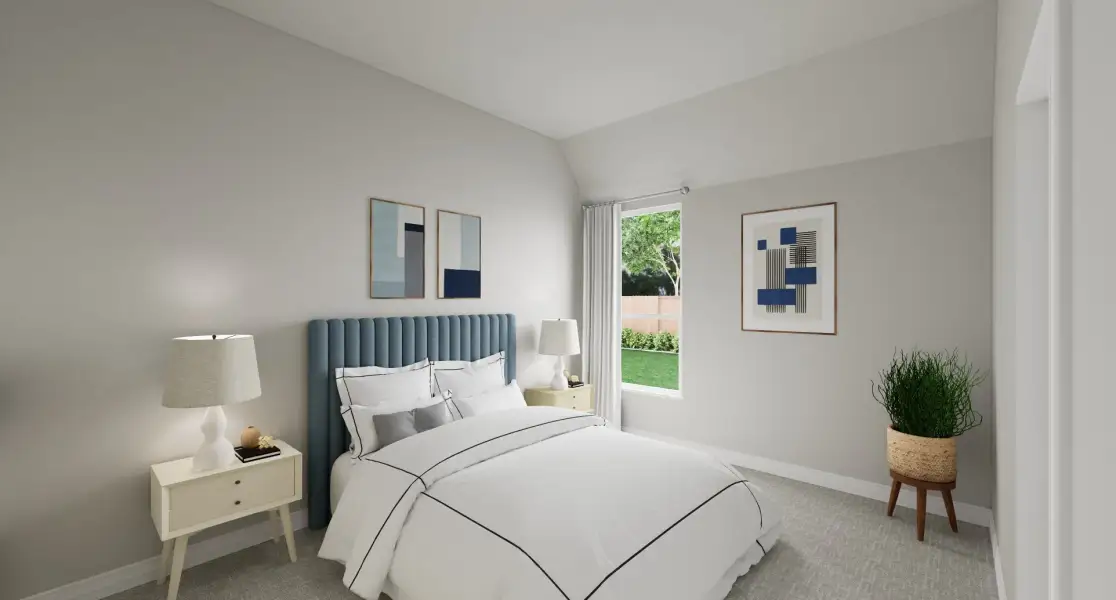 Furnished interior view inside a new home in Azalea Trails, Houston (Image 11). Furnished interior view inside a new home in Azalea Trails, Houston (Image 11).