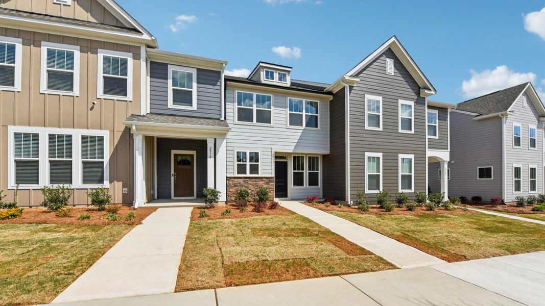 The Rochester Plan by DRB homes in Greenway Overlook, Charlotte NC