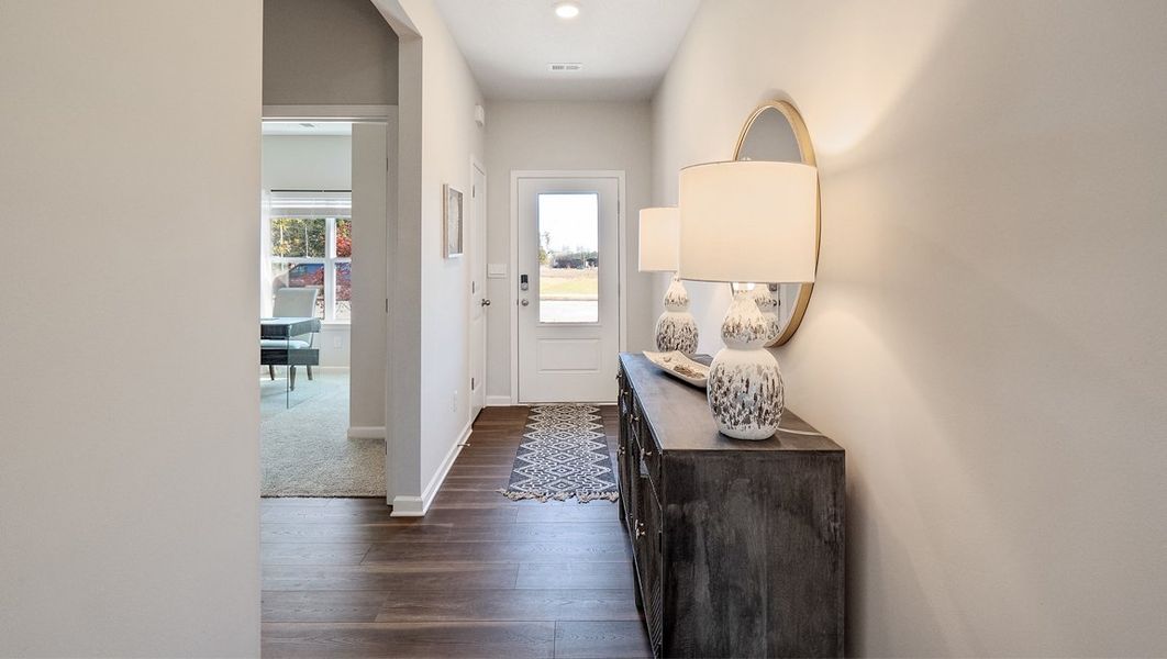 Representative furnished interior of a home built from the CALI by D.R. Horton in Morford, Jackson (Image 5).