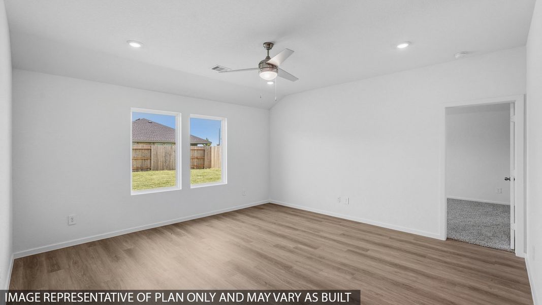 Representative unfurnished interior of a home built from the Glendale by D.R. Horton in Cypress Green, Hockley (Image 11).