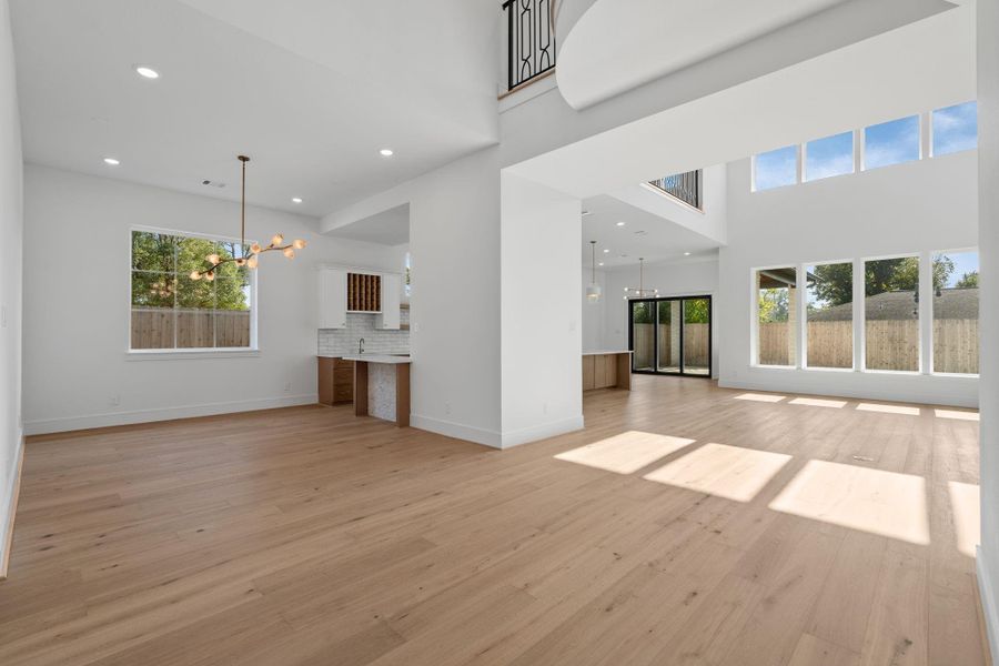 Spacious, unfurnished interior of a new home in , Houston (Image 34).