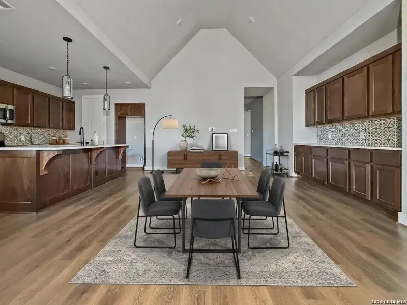 Furnished interior view inside a new home in Alsatian Oaks, Castroville (Image 6). Furnished interior view inside a new home in Alsatian Oaks, Castroville (Image 6).