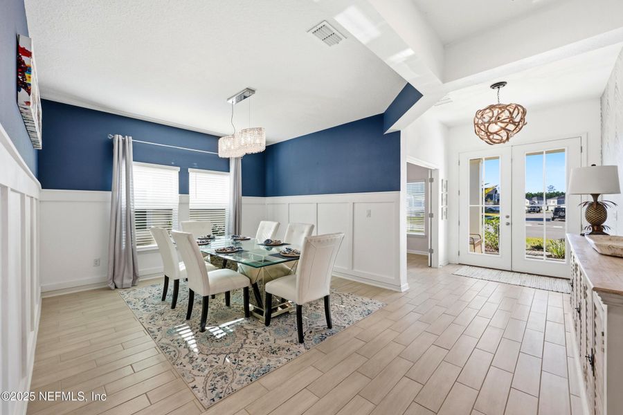 Furnished interior view inside a new home in Silver Landing at SilverLeaf, St. Augustine (Image 7).