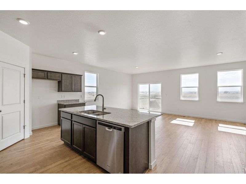 Furnished interior view inside a new home in Westgate, Greeley (Image 4).