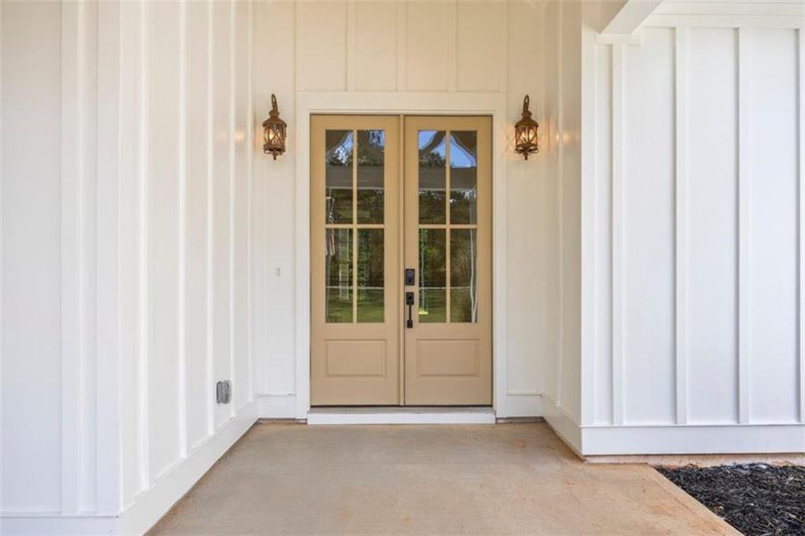 Exterior details and patio area of a home in , Covington (Image 28). Exterior details and patio area of a home in , Covington (Image 28).