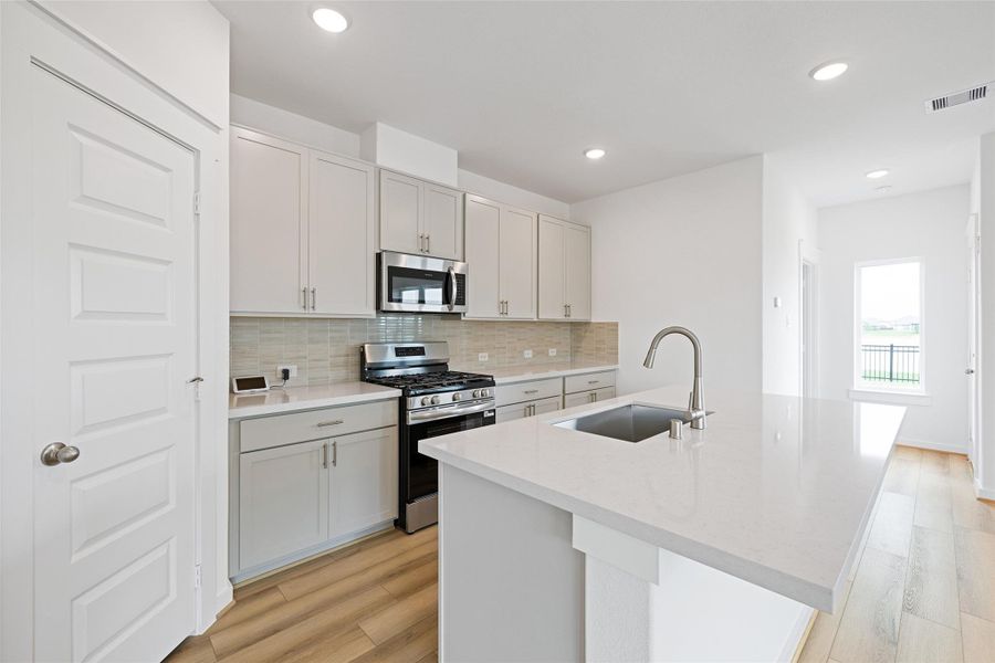 Furnished interior view inside a new home in Sunterra, Katy (Image 7). Furnished interior view inside a new home in Sunterra, Katy (Image 7).