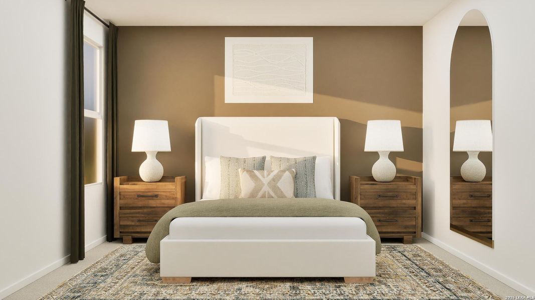 Furnished interior view inside a new home in Grace Valley, Marion (Image 6).