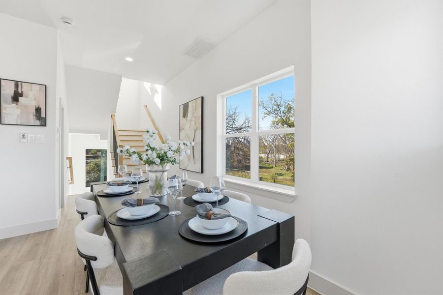 Furnished interior view inside a new home in , Houston (Image 13).