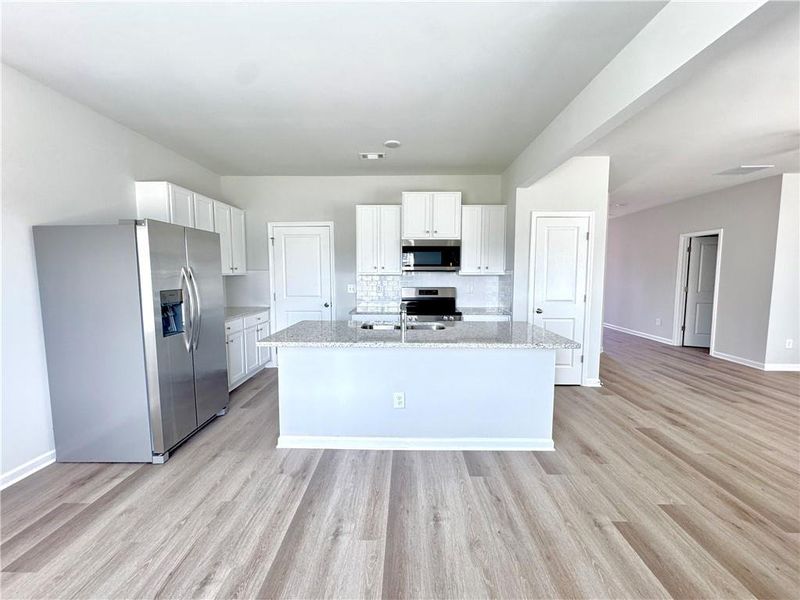 Furnished interior view inside a new home in Neely Farm, Covington (Image 3). Furnished interior view inside a new home in Neely Farm, Covington (Image 3).