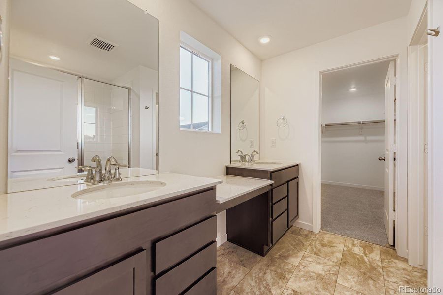 Furnished interior in a model home at Ken-Caryl Ranch: The Pioneer Collection in Littleton (Image 15). Furnished interior in a model home at Ken-Caryl Ranch: The Pioneer Collection in Littleton (Image 15).