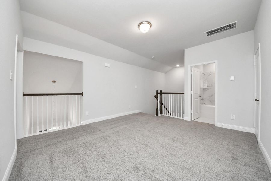 Spacious, unfurnished interior of a new home in Elyson: Elyson Duets, Katy (Image 18). Spacious, unfurnished interior of a new home in Elyson: Elyson Duets, Katy (Image 18).