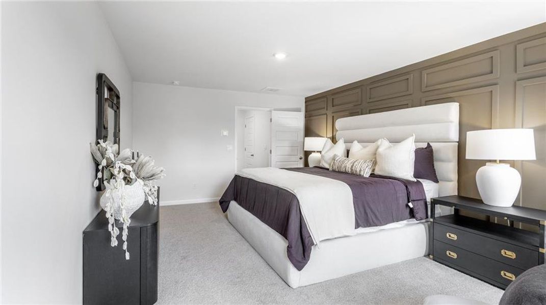 Furnished interior view inside a new home in Harvest Park, Decatur (Image 28).