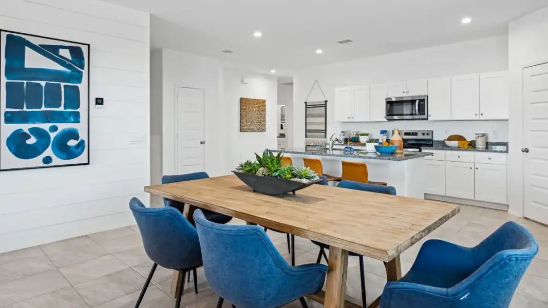 Furnished interior view inside a new home in Del Rio Ranch, Avondale (Image 11).
