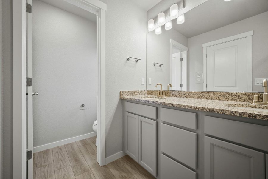 Representative furnished interior of a home built from the Olive by View Homes in Aspen Ranch, Fountain (Image 26).