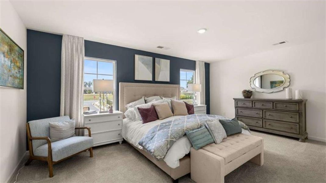 Furnished interior view inside a new home in Shoal Creek, Hampton (Image 7).