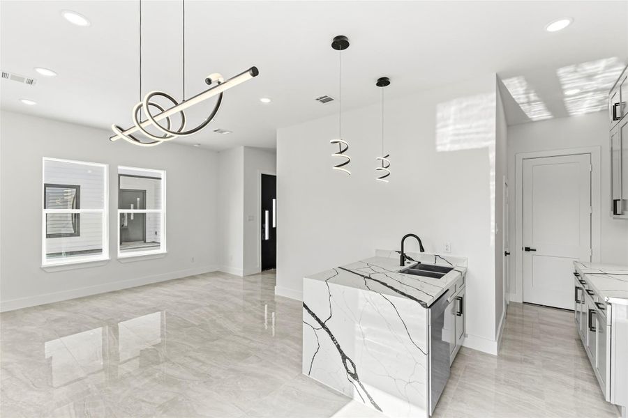 Furnished interior view inside a new home in , Houston (Image 7). Furnished interior view inside a new home in , Houston (Image 7).