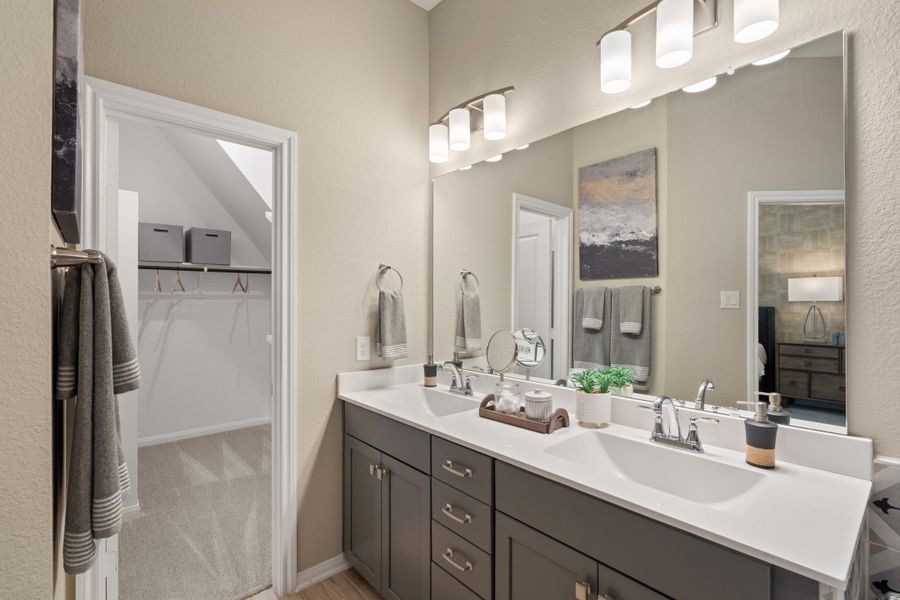 Furnished interior view inside a new home in Woodforest, Montgomery (Image 10). Furnished interior view inside a new home in Woodforest, Montgomery (Image 10).