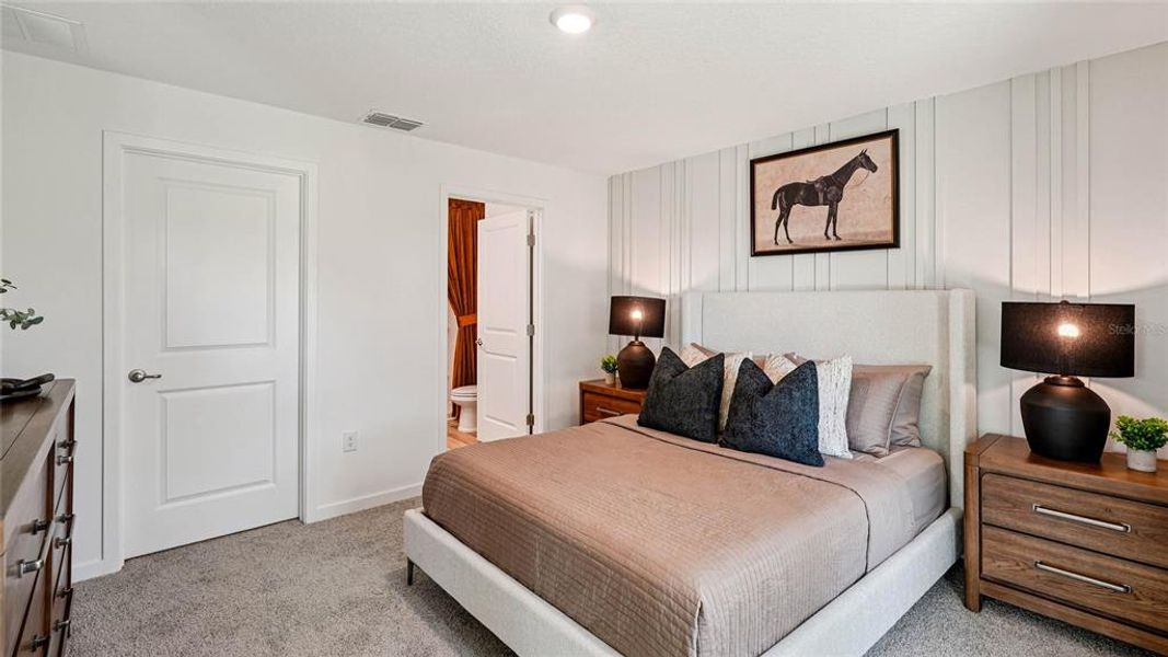 Furnished interior view inside a new home in Derby Creek, Ocala (Image 13). Furnished interior view inside a new home in Derby Creek, Ocala (Image 13).
