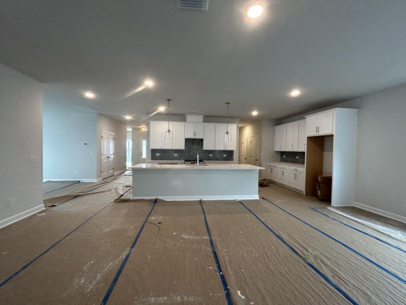 In-progress construction of a new home in Tea Farm, Ravenel, SC (Image 33).