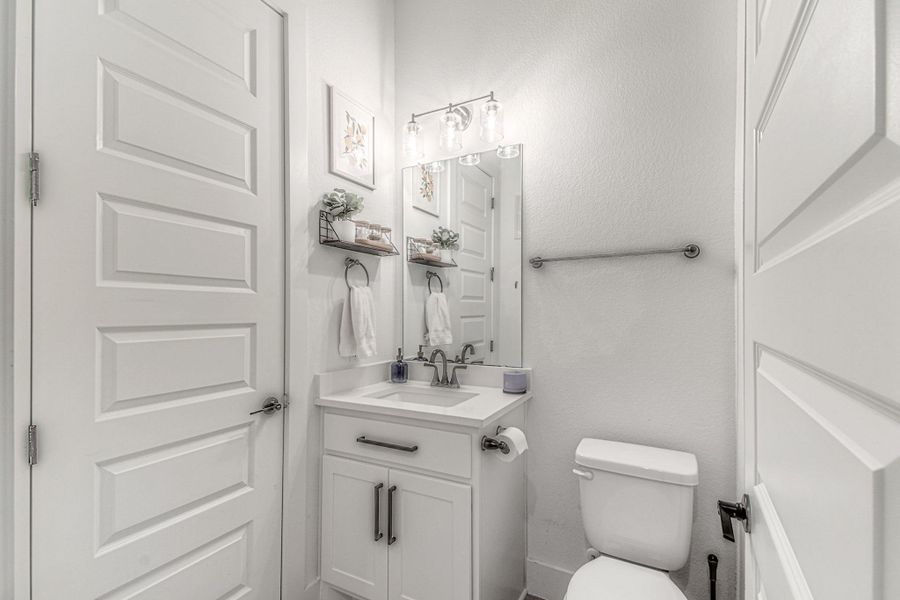 Downstairs half bathroom