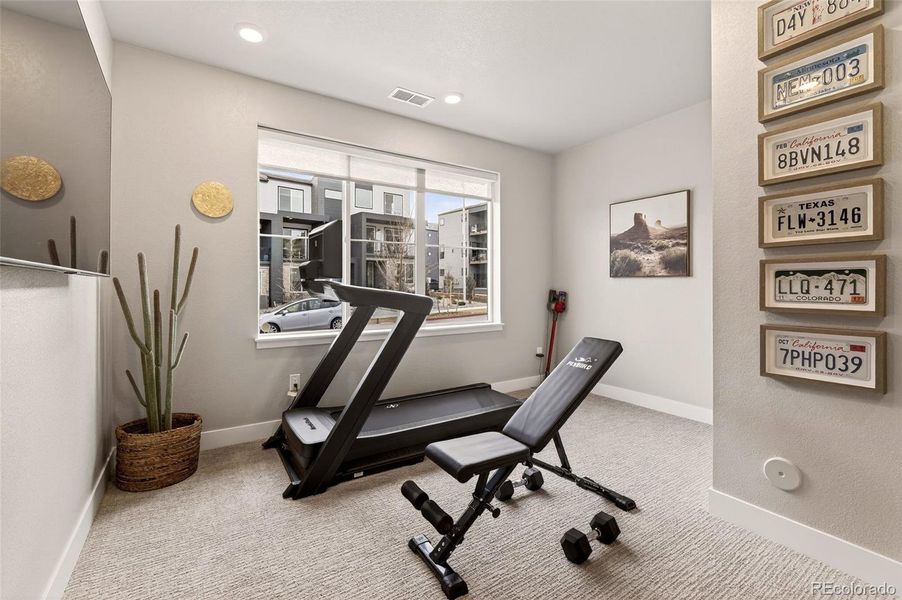 Furnished interior view inside a new home in Baseline, Broomfield (Image 29).