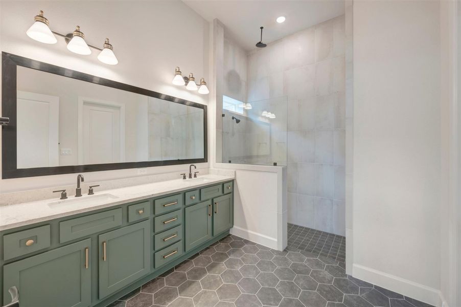 Furnished interior view inside a new home in Harvest Green - Reserve Collection, Richmond (Image 12).