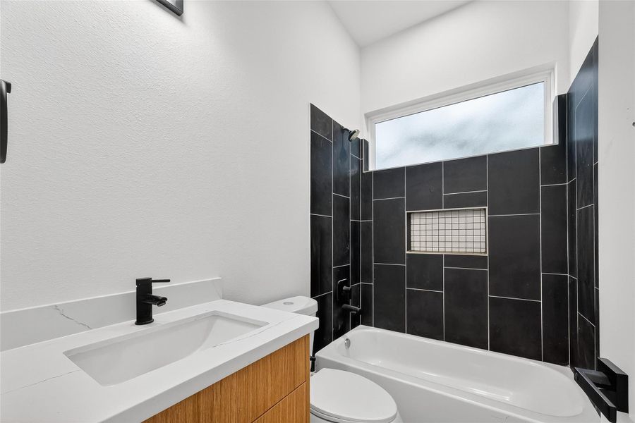 Furnished interior view inside a new home in , Houston (Image 14).