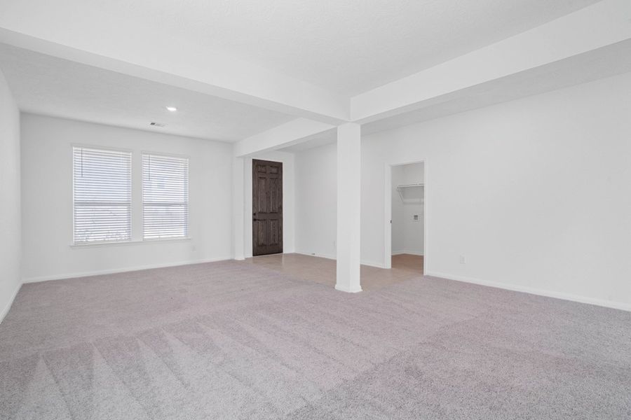 Spacious, unfurnished interior of a new home in Saddlebrook Preserve, Beasley (Image 16). Spacious, unfurnished interior of a new home in Saddlebrook Preserve, Beasley (Image 16).