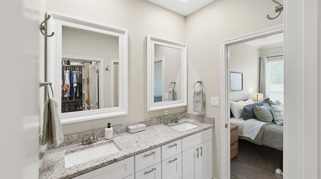 Furnished interior view inside a new home in , Granbury (Image 18). Furnished interior view inside a new home in , Granbury (Image 18).