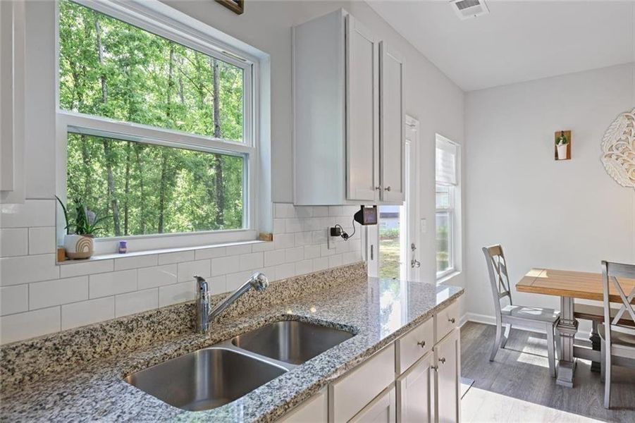Furnished interior view inside a new home in Bryson Lake, Douglasville (Image 12).