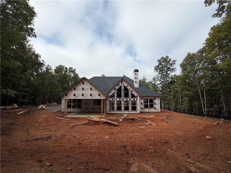 In-progress construction of a new home in , Rome, GA (Image 24). In-progress construction of a new home in , Rome, GA (Image 24).
