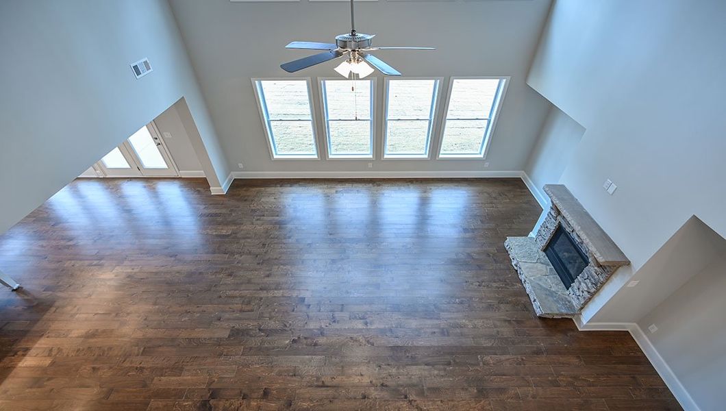 Spacious, unfurnished interior of a new home in Thalley Creek Estates, Cumming (Image 25). Spacious, unfurnished interior of a new home in Thalley Creek Estates, Cumming (Image 25).