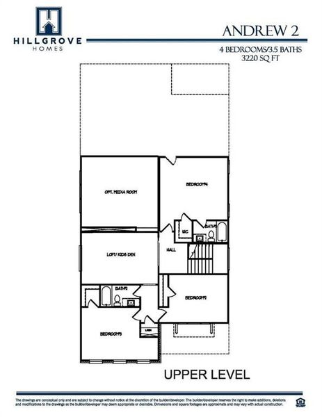 2D floor plan layout of this home in , Flowery Branch, GA (Image 6). 2D floor plan layout of this home in , Flowery Branch, GA (Image 6).